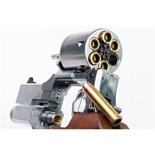 Marushin Mateba Revolver 6mm X-Cartridge Series 3 inch Silver