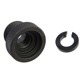 Nine Ball Silencer Adapter S.A.S. Neo for Tokyo Marui G18C AEP (14mm CCW)