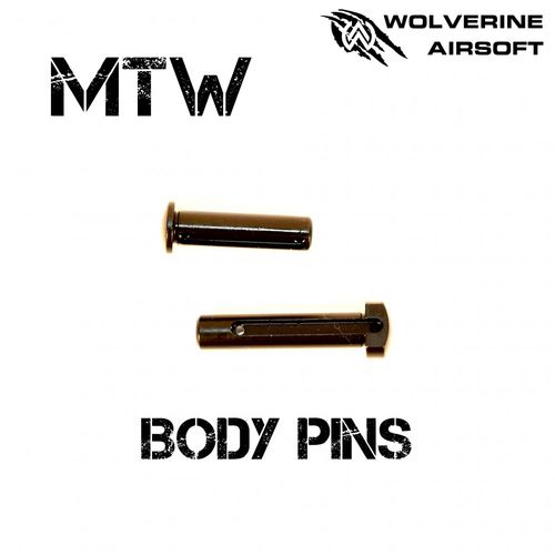 WOLVERINE AIRSOFT MTW Body pins (takedowns Pins) sold as set (front and rear)