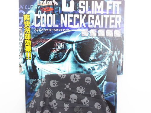 Satellite Slim Fit Cool neck Skull Icon Pattern