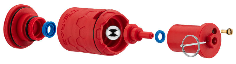 Z-PARTS Grenade E-RAZ 100BBs - RED <font color=red> (Not for Germany, Austria)</font>