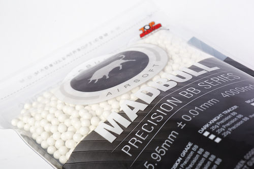 Madbull Precision 0.2g Bio-Degradable BB 4000 rds (Bag) <font color=red> (Not for Germany)</font>