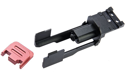 Dynamic Precision Enhanced Bolt for Umarex (VFC) G17 GBB Pistol with Back Plate (Type A) - Red