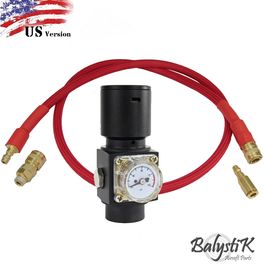 Balystik HPR800C V3 regulator with airline US - Red