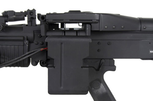 A&K Full Metal M60 Airsoft AEG Light Machine Gun  - Black
