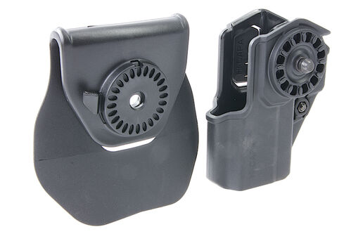 Laylax (Battle Style) CQC Holster (Right Handed) for Tokyo Marui Hi-Capa Series - BK