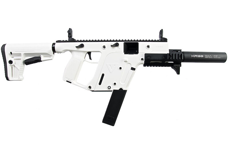 KRYTAC KRISS Vector Limited Edition 'Alpine White' AEG SMG Rifle (with