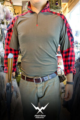 FFI GEN3 TAC Lumberjacks Shirt / Red / M