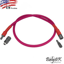 Balystik Deluxe Remote Line for HPA Regulator US - PINK