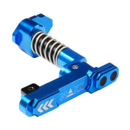 Maxx Model CNC Aluminum Advanced Magazine Release Style B (Blue)