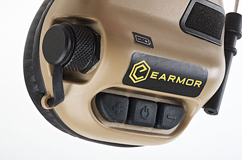 Earmor Hearing Protection Ear-Muff Helmet Version - DE