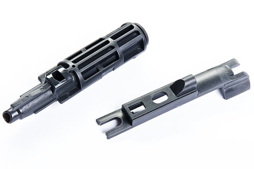 G&P Reinforced Drop in Complete Nozzle Set for Tokyo Marui M4A1 MWS GBB - Gun Metal Gray