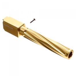 Nine Ball Non-Recoiling "Fixed" Fluted Outer Barrel  G17 - GOLD