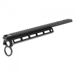 Nitro.Vo Top Rail MLOK Handguard for Tokyo Marui M870 Breacher - Black