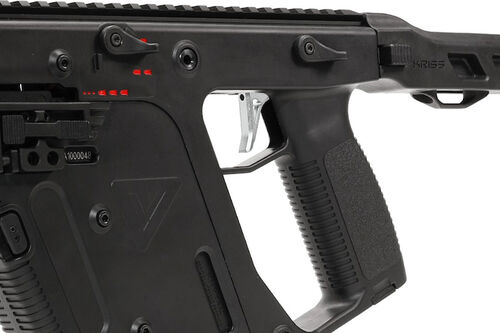 Prometheus Custom Adjustable Trigger for Krytac Kriss Vector AEG Series - Silver