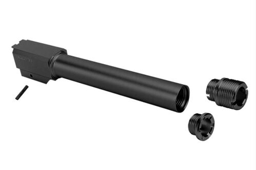 Nine Ball Non-Recoil 2 Way Outer Barrel w/ 14mm CCW Adapter for SIG AIR P320 M17 GBB - BK