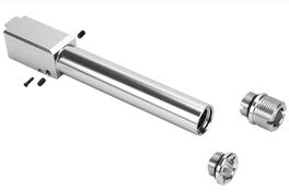 Nine Ball Non-Recoil 2 Way Outer Barrel w/ 14mm CCW Adapter for Tokyo Marui G17 Gen 3 /G22 /G18C GBB - SV