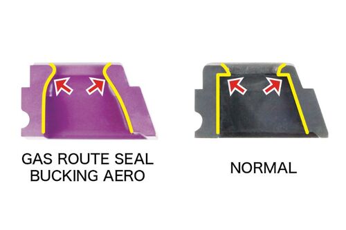 Nine Ball Gas Route Seal Bucking Aero (2pcs) for Umarex (VFC) G17 / G18c / G19 / G19X / G45 GBB Airsoft