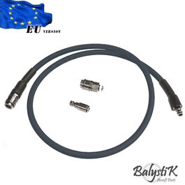 BALYSTIK DELUXE REMOTE LINE FOR HPA REGULATOR - EU - DEEP GREY