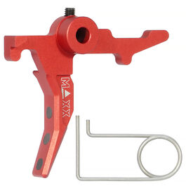 Maxx Model CNC Aluminum Advanced Trigger (Style C) (Red) For Wolverine MTW