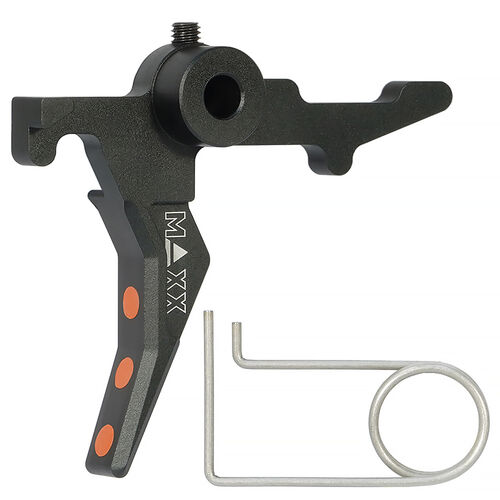 Maxx Model CNC Aluminum Advanced Trigger (Style B) (Black) for MTW