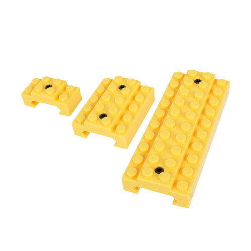 FIRST FACTORY Block Cover (Rail Type) - Yellow