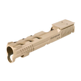 NINE BALL Hi Capa Gungnir Custom Slide - Direct Optic Mount - DE Dark earth