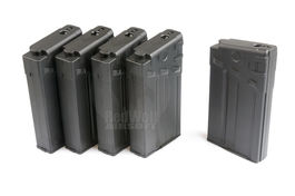 King Arms 110rds Magazine for Tokyo Marui G3 Series (5pcs Box Set)