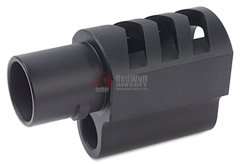 5KU 1911 Punisher Compensator For Tokyo Marui 1911 Style 2 - Black