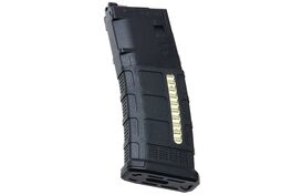 T8 Tokyo Marui MWS Magazine P30 with Window 35 rounds Green Magazine - Black