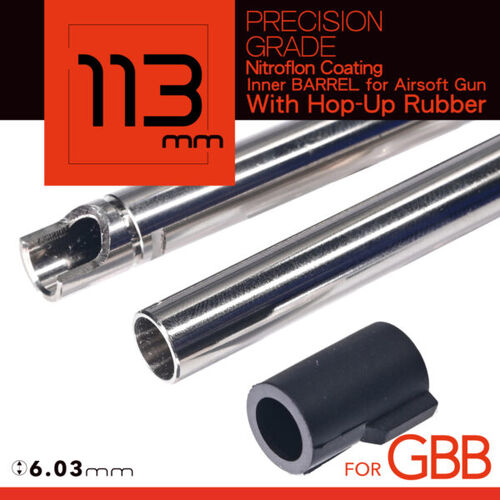 Unicorn Airsoft 6.03mm Ultimate Precision Inner Barrel for 1911 & HiCapa 5.1 GBB (Nitroflon Coating)