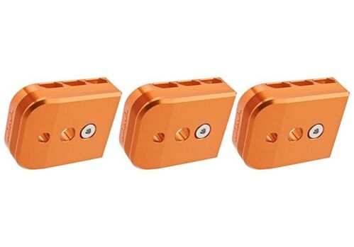 DR.BLACK Aluminium 5.1 Magazine Base Type B for Tokyo Marui HiCapa 5.1 - ORANGE