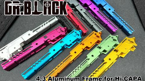 DR.BLACK Hi Capa 4.3 Aluminium Frame-03 - BLACK