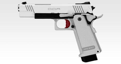 Tokyo Marui White Hi Capa D.O.R. (Direct Optics Ready) GBB Airsoft Pistol