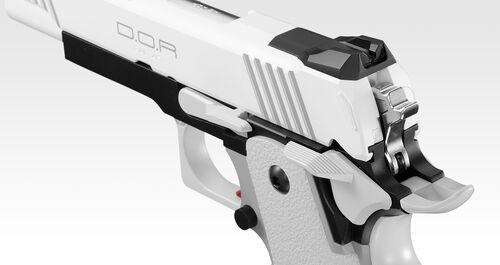 Tokyo Marui White Hi Capa D.O.R. (Direct Optics Ready) GBB Airsoft Pistol