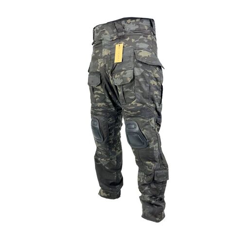 CONQUER DLX PANT MCBK XS