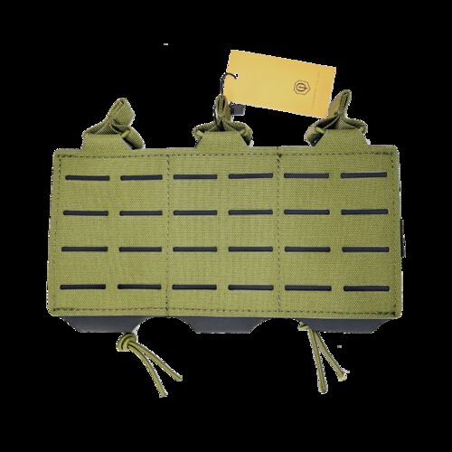 Conquer Triple Rifle Mag Pouch OD