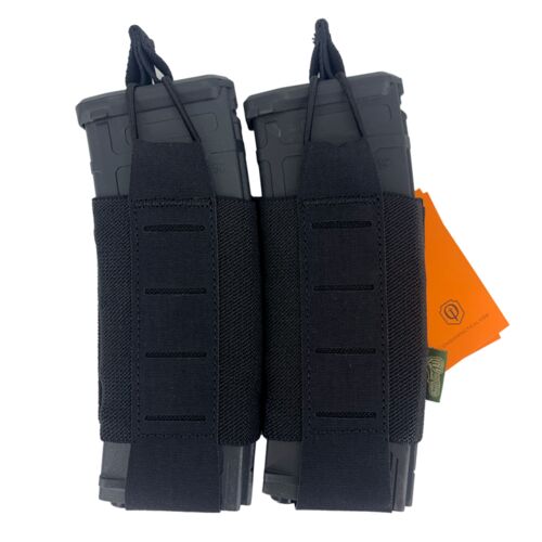 CONQUER TEGRIS DOUBLE RIFLE POUCH BK