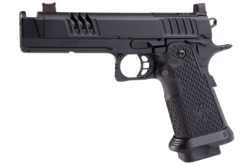 EMG Staccato Licensed XC 2011 GBB Airsoft Pistol (Model: VIP Grip / Standard / Green Gas)