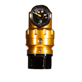 MECHLABS - HPA NEXXUS REGULATOR FLOMAX WITH 39" BRAIDED AIRLINE - GOLD