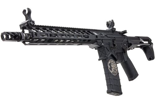 RWA B.A.D. Battle Arms Development 556-LW Airsoft AEG Rifle (GATE ASTER V2 inside) + RWA Hawkeye Rifle Scope 1.5 - 6 x 30