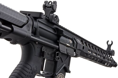 RWA B.A.D. Battle Arms Development 556-LW Airsoft AEG Rifle (GATE ASTER V2 inside) + RWA Hawkeye Rifle Scope 1.5 - 6 x 30