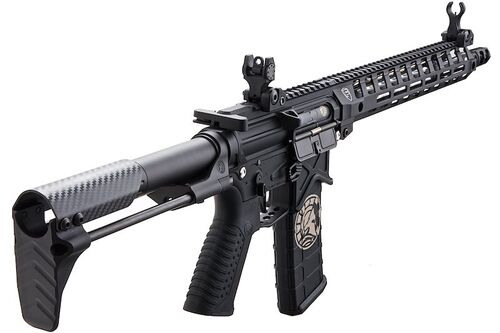 RWA B.A.D. Battle Arms Development 556-LW Airsoft AEG Rifle (GATE ASTER V2 inside) + RWA Hawkeye Rifle Scope 1.5 - 6 x 30