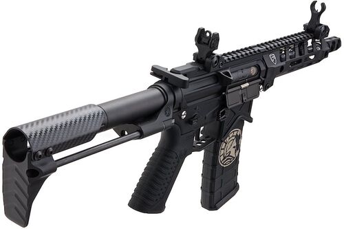 RWA B.A.D. Battle Arms Development SBR Airsoft AEG Rifle (GATE ASTER V2 inside) + RWA Hawkeye Rifle Scope 1.5 - 6 x 30