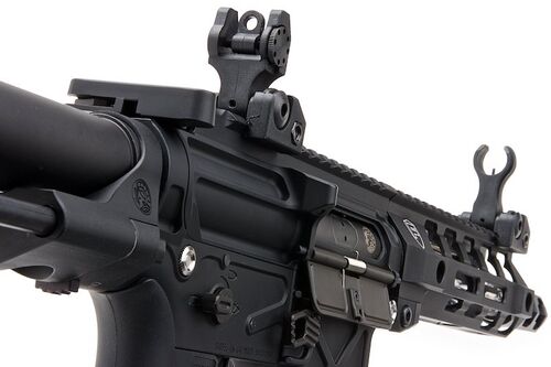 RWA B.A.D. Battle Arms Development SBR Airsoft AEG Rifle (GATE ASTER V2 inside) + RWA Hawkeye Rifle Scope 1.5 - 6 x 30