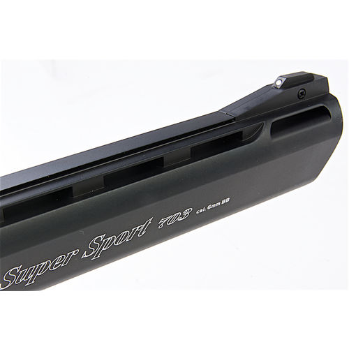 Gun Heaven (WinGun) 733 2 inch 6mm Co2 Revolver (Black Grip) - Black