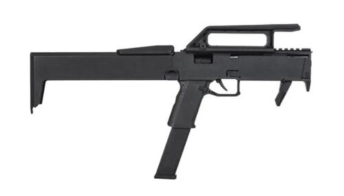 MARUYAMA FMG-9 GBB Folding SMG (Black)