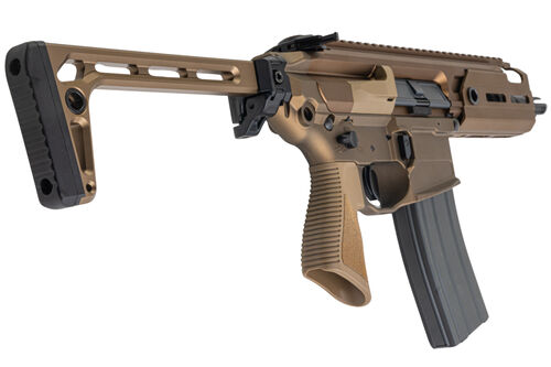 Salvo Precision MWS MCX Rattler .300BLK GBB Airsoft - 5.5 inch (G104-2A, No Marking) - Dark Earth