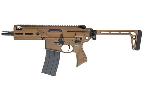 Salvo Precision MWS MCX Rattler .300BLK GBB Airsoft - 5.5 inch (G104-2A, No Marking) - Dark Earth