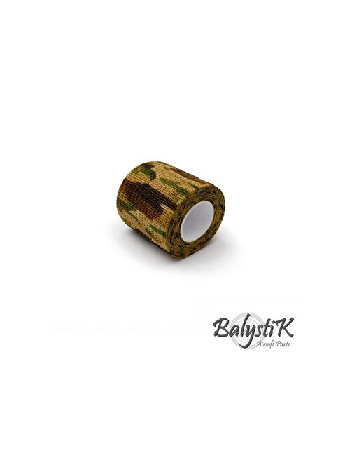 BALYSTIK Self-adhesive camouflage tape 50 x 4500mm - German-style Camo (Flecktarn)